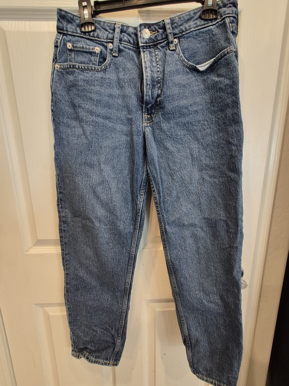 3/30 Women's Classic Blue Denim Jeans - Casual Straight Fit